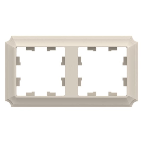 Рамка 2-пост Systeme Electric AtlasDesign Antique бежевый ATN100202 ATN100202 - магазин электротехники Electroshop