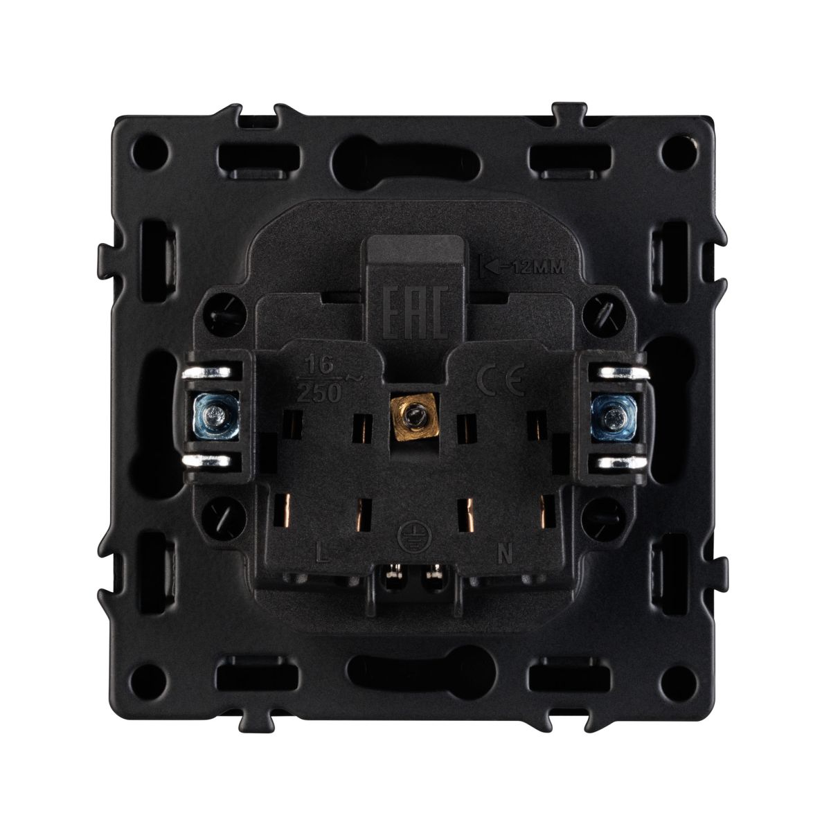 Розетка зк со шторками софт-тач черный оникс Arlight SCT-MEU-SFPL-BK (250V, 16A) 054277(1) 054277(1) - магазин электротехники Electroshop