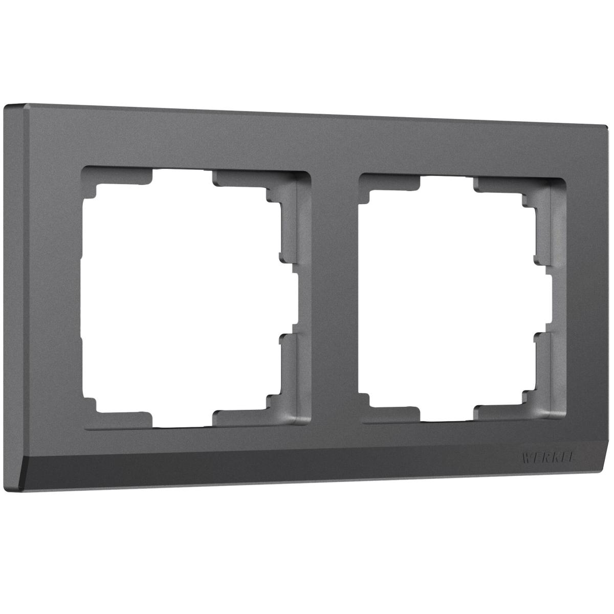 Рамка на 2 поста Werkel Stark W0021864 4690389194504 a063116 4690389194504 - магазин электротехники Electroshop