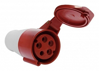 Розетка 225 переносная 3Р+PE+N 32А 380B IP44 Розетка 225 - магазин электротехники Electroshop