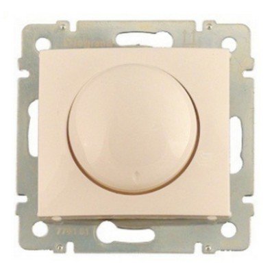 Светорегулятор Legrand серии Valena поворотный 400W. Цвет - слоновая кость 774161 774161 - магазин электротехники Electroshop