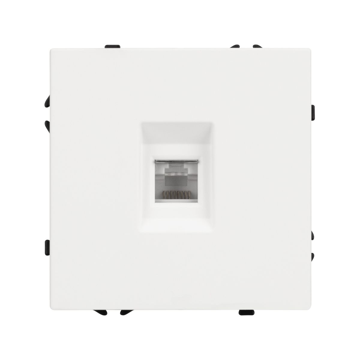 Розетка телефонная софт-тач белый кварц Arlight SCT-MTL1-SFPL-WH (RJ-11, 4C) 054300(1) 054300(1) - магазин электротехники Electroshop