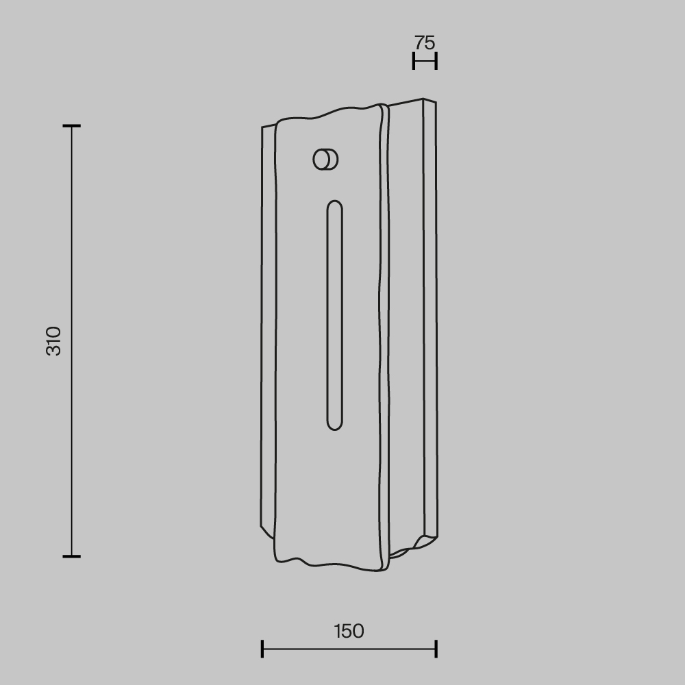 Настенный светильник Maytoni Ventana MOD523WL-L15BG3K MOD523WL-L15BG3K - магазин электротехники Electroshop