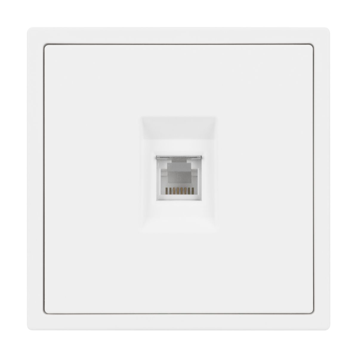 Розетка телефонная софт-тач белый кварц Arlight SCT-MTL1-SFPL-WH (RJ-11, 4C) 054300(1) 054300(1) - магазин электротехники Electroshop