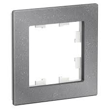 Рамка AtlasDesign Nature 1 пост мрамор айс грей Systeme Electric ATN343201 ATN343201 - магазин электротехники Electroshop