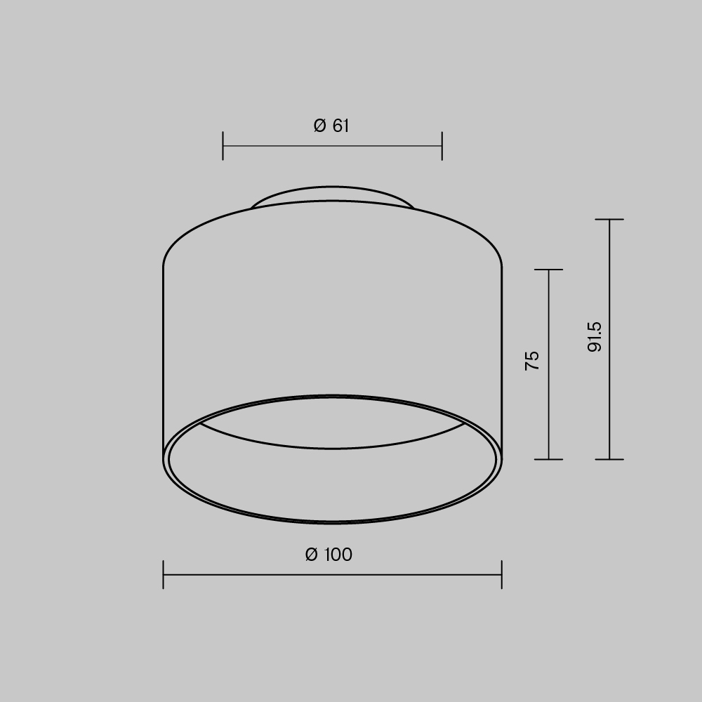 Накладной светильник Maytoni Planet C009CW-L12B4K C009CW-L12B4K - магазин электротехники Electroshop