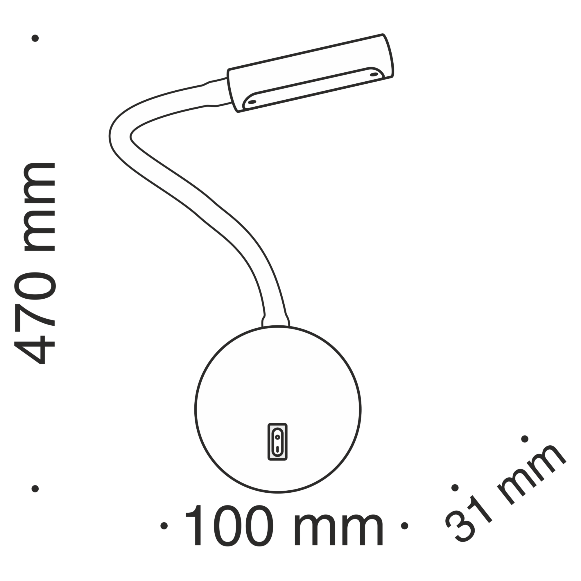 Бра Maytoni Stem C035WL-L3W3K C035WL-L3W3K - магазин электротехники Electroshop