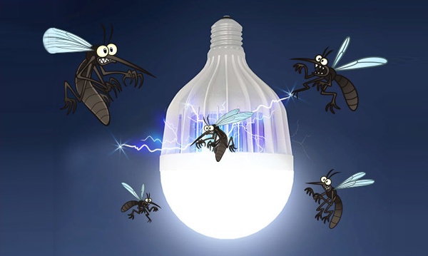 Лампы в ловушки для насекомых - инсектицидные, полимеризация - магазин электротехники Electroshop
