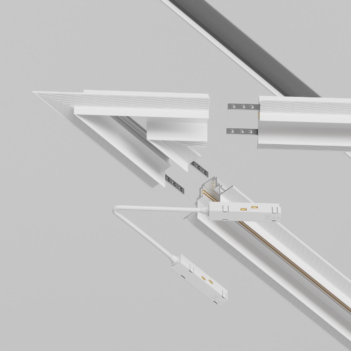 Угол-соединитель для трека Maytoni Technical Accessories for tracks Gravity TRA010CLS-42W TRA010CLS-42W - магазин электротехники Electroshop