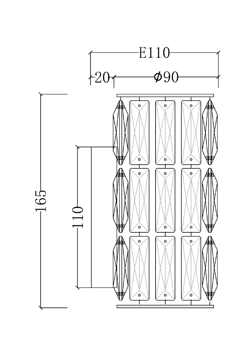 Бра Maytoni Talento DIA008WL-1CH DIA008WL-1CH - магазин электротехники Electroshop