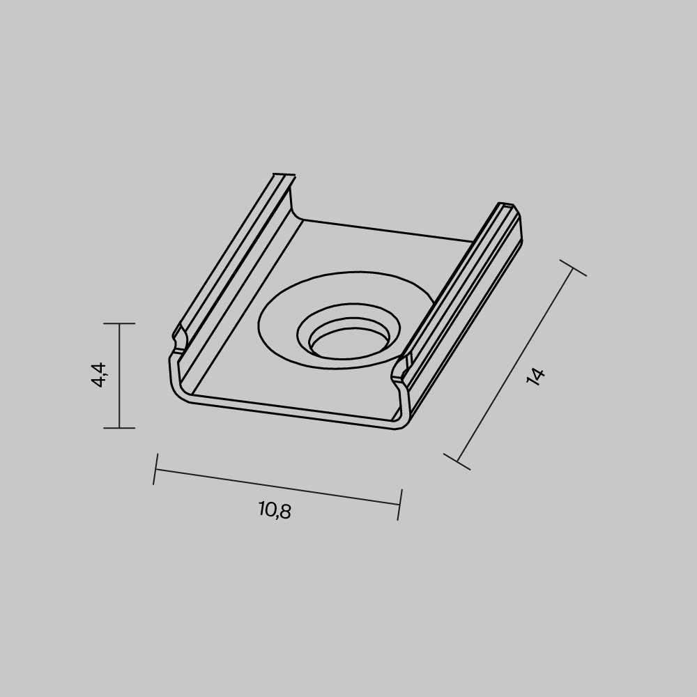 Комплект креплений (4 шт.) Maytoni 642011 642011 - магазин электротехники Electroshop