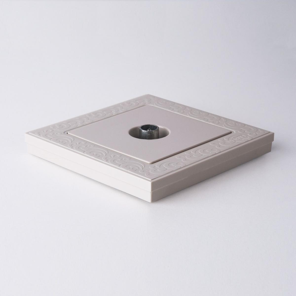 ТВ-розетка проходная Werkel (слоновая кость) W1184003 4690389155819 4690389155819 - магазин электротехники Electroshop