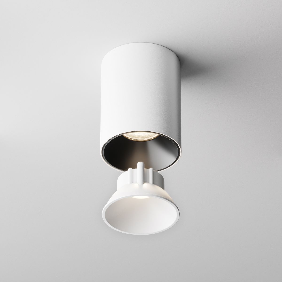 Декоративная рамка-отражатель Maytoni Downlight Ring8-10W-RD-W Ring8-10W-RD-W - магазин электротехники Electroshop
