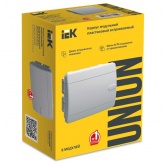 Щит встраиваемый UNION Compact ЩРВ-П-8 8м белая дверь IP41 IEK UIC-KP13-V-08-41-K01 UIC-KP13-V-08-41-K01 - магазин электротехники Electroshop