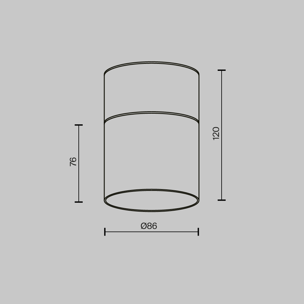 Накладной светильник Maytoni Glory C094CL-GX53-B C094CL-GX53-B - магазин электротехники Electroshop