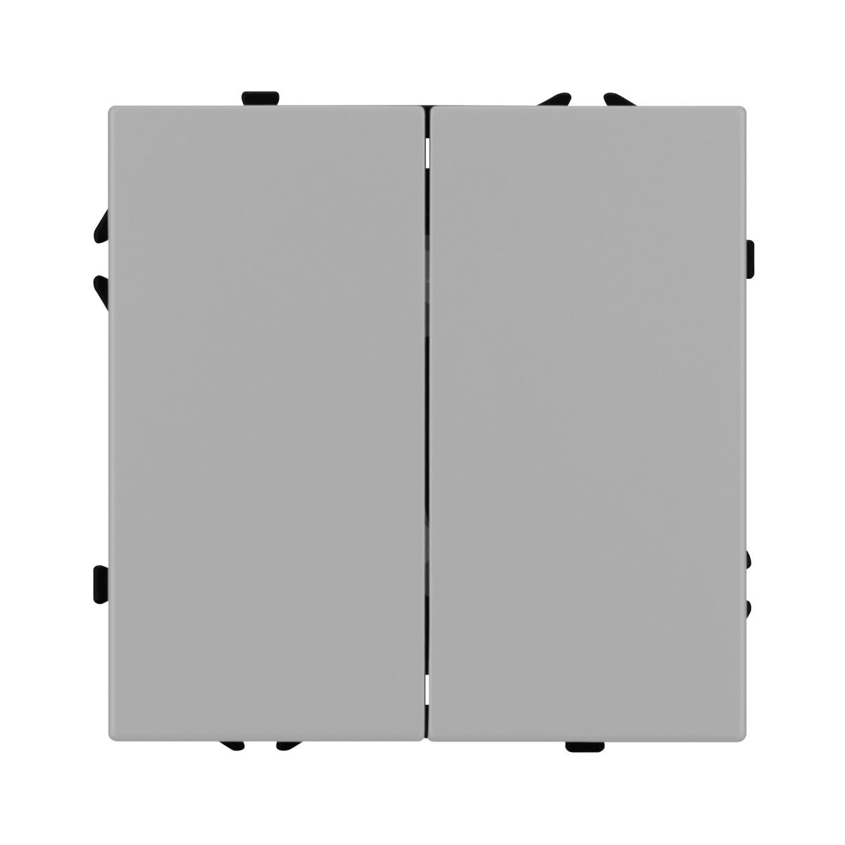 Механизм звонкового выключателя двухклавишный Arlight SWT-NOBE-MKR2-SFPL-IS (230V, 10A) (Никель) 061786 061786 - магазин электротехники Electroshop