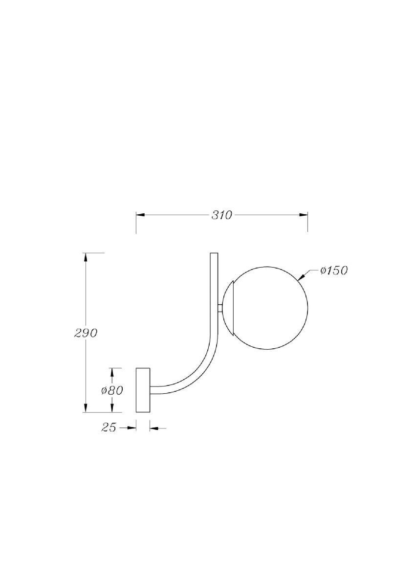 Бра Maytoni Rendez-Vous MOD109WL-01BS MOD109WL-01BS - магазин электротехники Electroshop