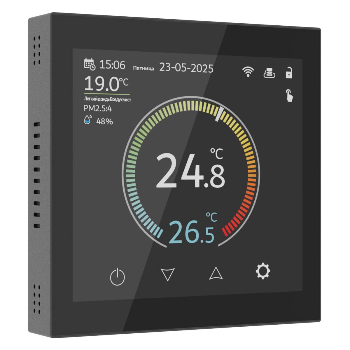 Умный сенсорный терморегулятор с LCD дисплеем Werkel W1851108 4690389217395 a071214 4690389217395 - магазин электротехники Electroshop