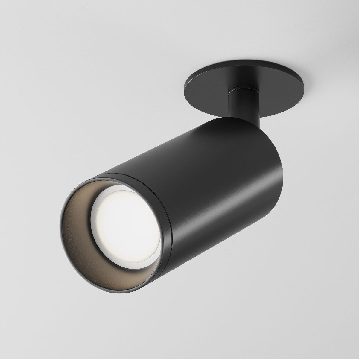 Встраиваемый спот Maytoni Focus C018CL-01B C018CL-01B - магазин электротехники Electroshop