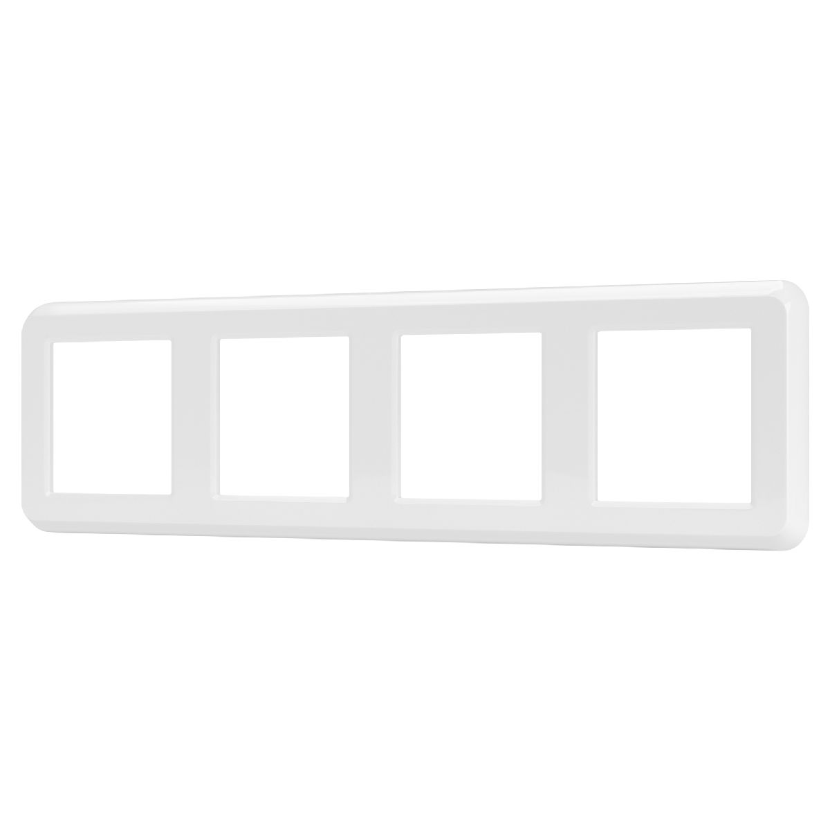 Рамка четырехместная Arlight FRM-VERSA-PL-4-WH 045187 045187 - магазин электротехники Electroshop