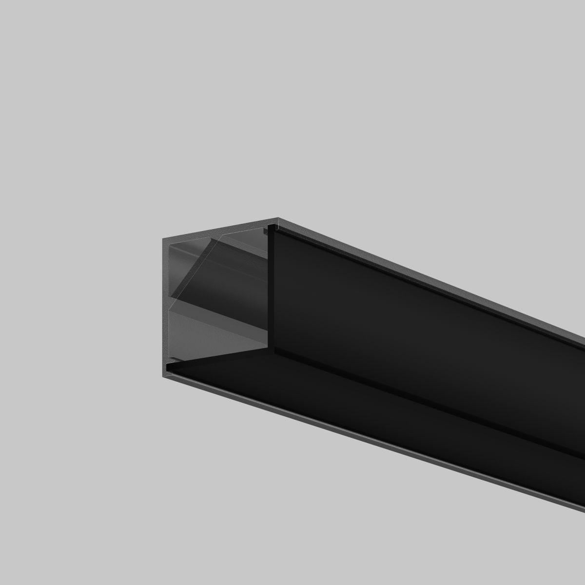 Рассеиватель для профиля 1616 Угол Maytoni Led Strip ALM-1616S-B-DF-2M 642028 642028 - магазин электротехники Electroshop