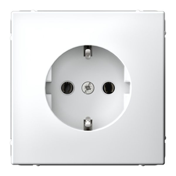 Розетка с заземлением 16А ArtGallery белая Systeme Electric GAL000143 GAL000143 - магазин электротехники Electroshop