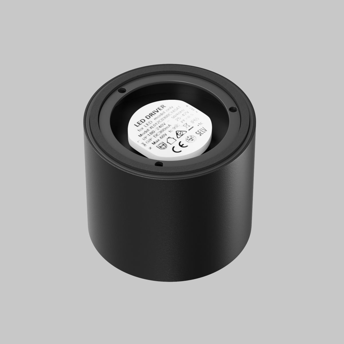 Накладной светильник Maytoni Lens C217CL-15W3K-B C217CL-15W3K-B - магазин электротехники Electroshop