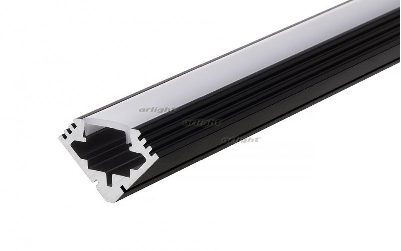 Профиль Arlight PDS45-T-2000 ANOD Black RAL9005 020897 020897 - магазин электротехники Electroshop