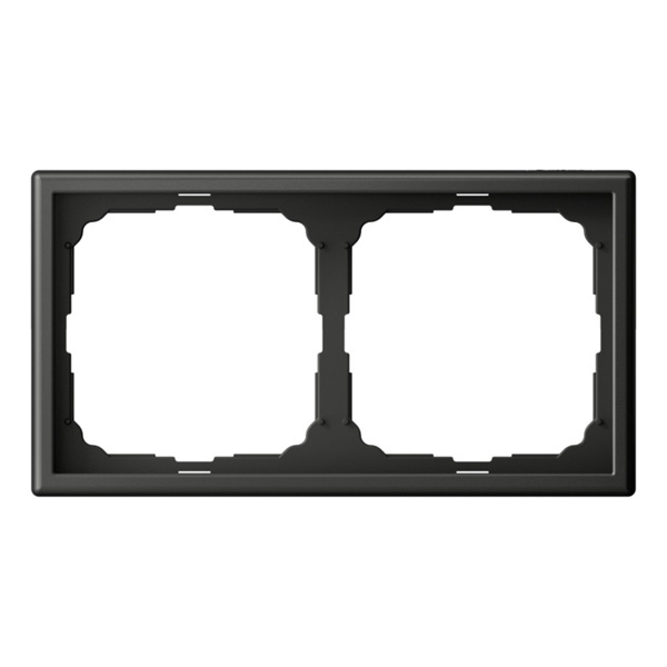 Рамка ArtGallery 2 поста базальт Systeme Electric GAL001402  GAL001402 - магазин электротехники Electroshop