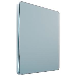 Одноклавишная кнопка Infinity 10A стальное небо Systeme Electric FSE001115 FSE001115 - магазин электротехники Electroshop
