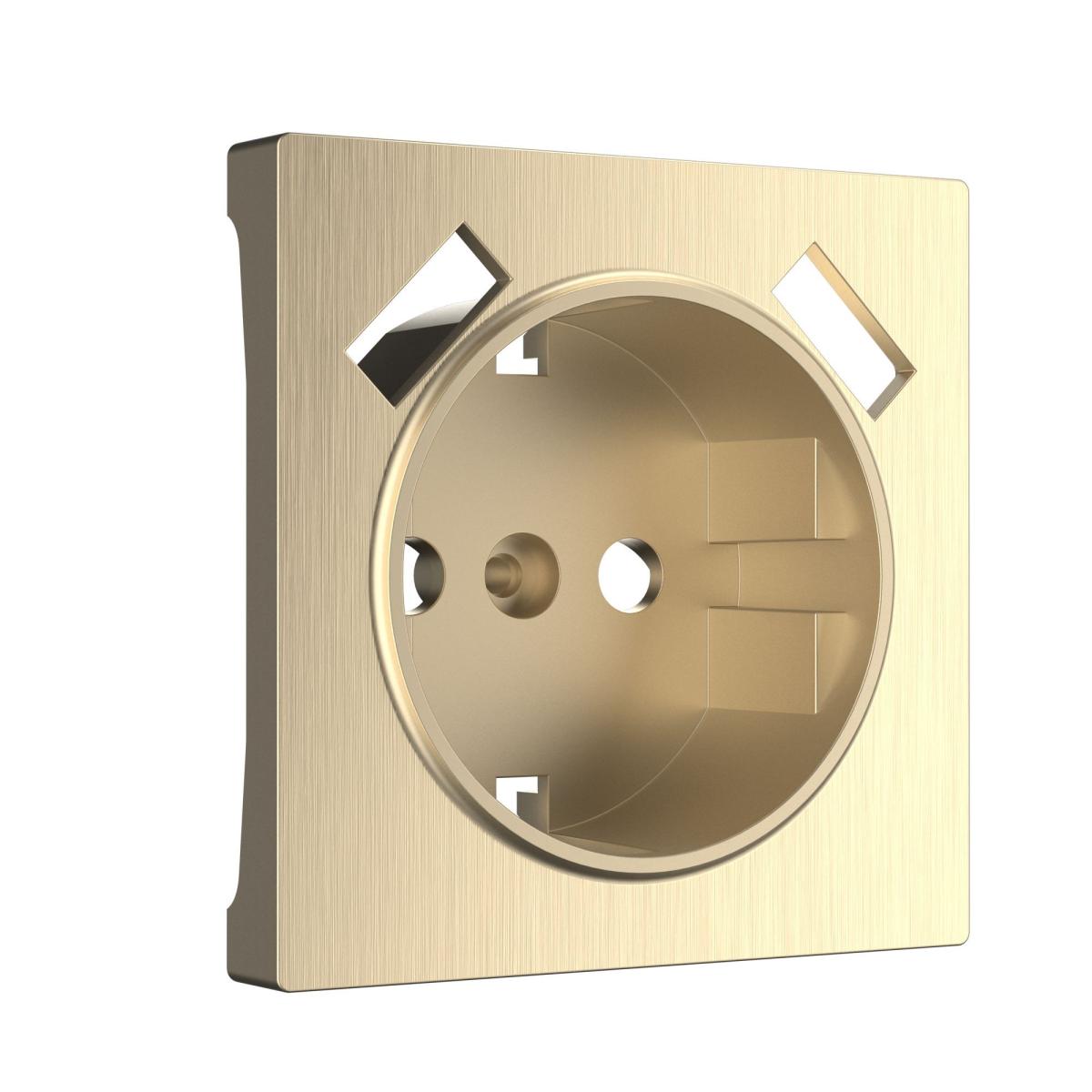 Накладка для розетки USB Werkel шампань рифленый W1179510 4690389160592 4690389160592 - магазин электротехники Electroshop