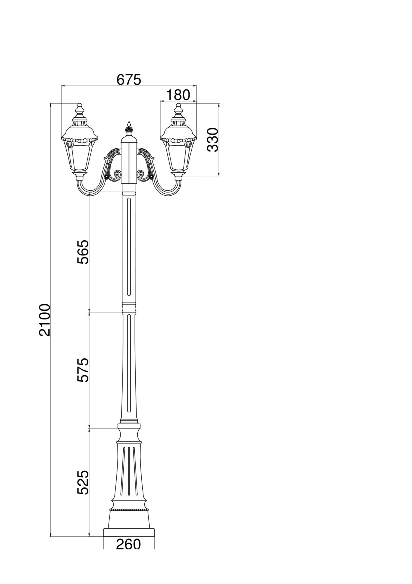 Ландшафтный светильник Maytoni Goiri O028FL-03BZ O028FL-03BZ - магазин электротехники Electroshop