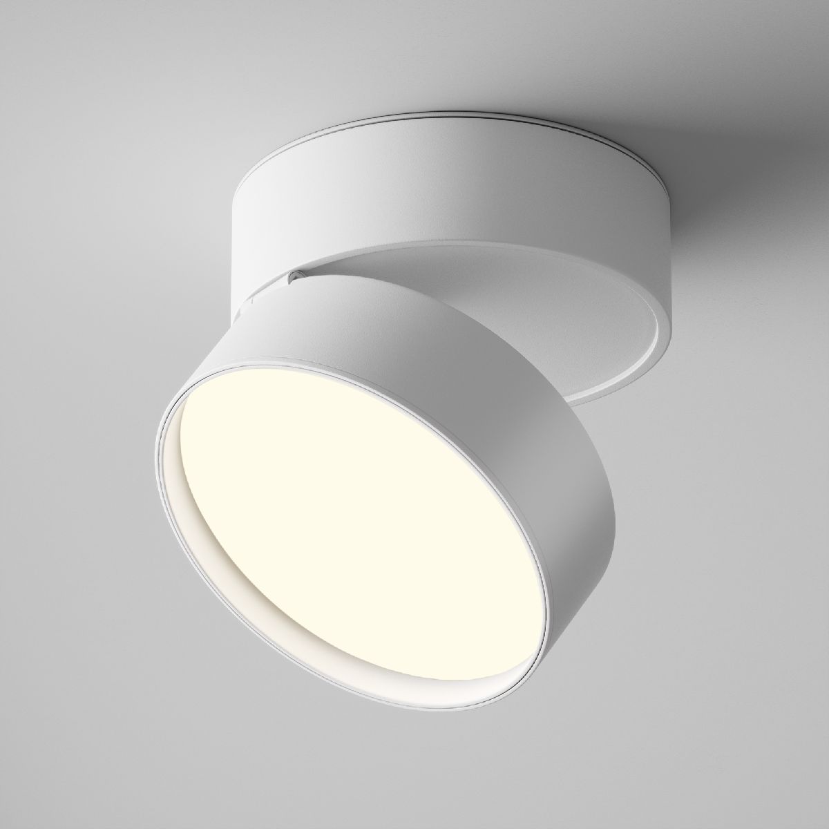Накладной спот Maytoni Onda C024CL-18W4K-W-1 C024CL-18W4K-W-1 - магазин электротехники Electroshop