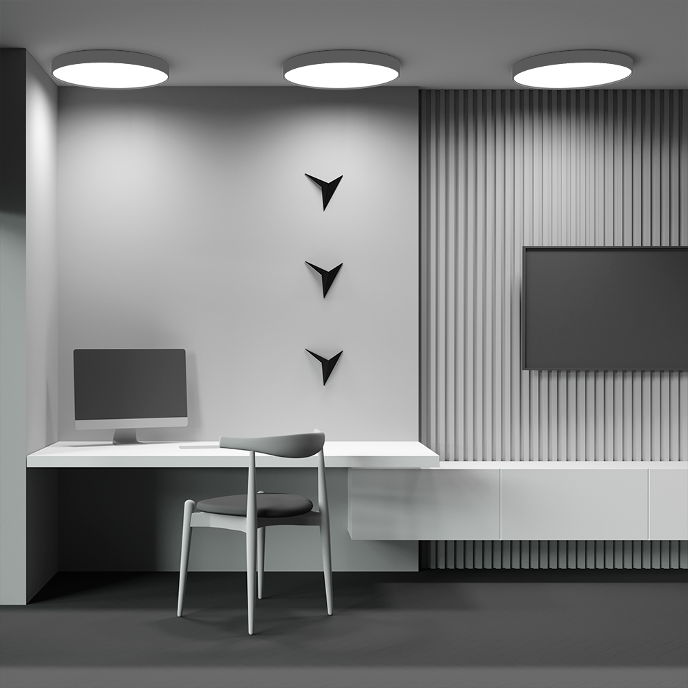 Потолочный светодиодный светильник Maytoni Technical Ceiling Zon C032CL-90W3K-RD-MG C032CL-90W3K-RD-MG - магазин электротехники Electroshop