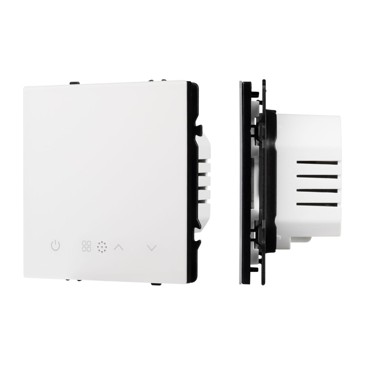 Терморегулятор эл тёплый пол белый кварц Arlight SWT-MTE-PL-WH (95-240V, 16A, датч пола + возд) 054340(1) 054340(1) - магазин электротехники Electroshop