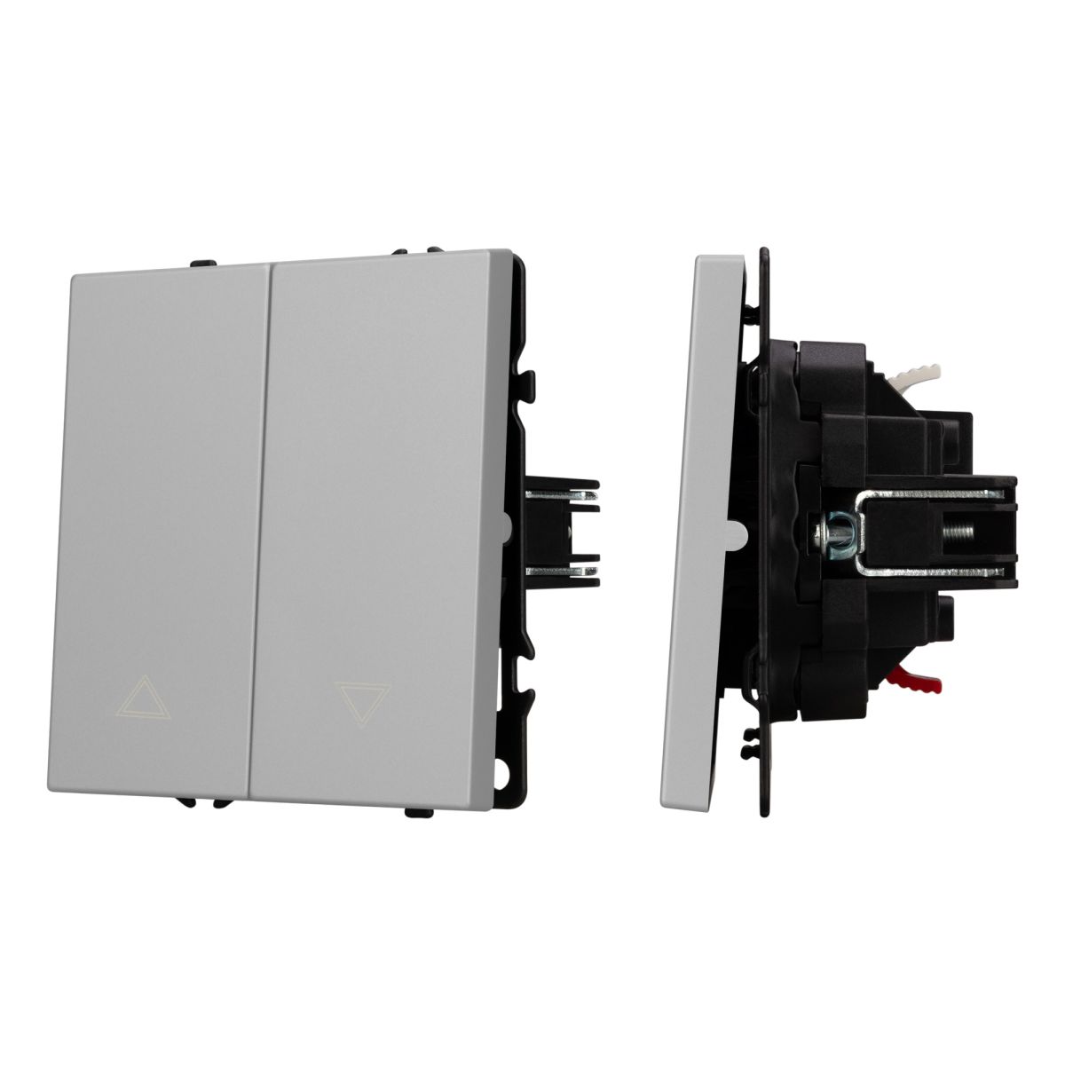 Механизм выключателя управления шторами Arlight SWT-NOBE-MKR2-SFPL-IS (230V, 10A) (Никель) 059435 059435 - магазин электротехники Electroshop