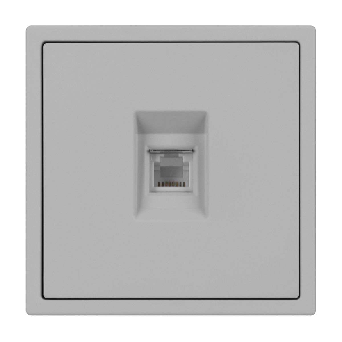 Розетка телефонная софт-тач никель Arlight SCT-MTL1-SFPL-IS (RJ-11, 4C) 061893(1) 061893(1) - магазин электротехники Electroshop