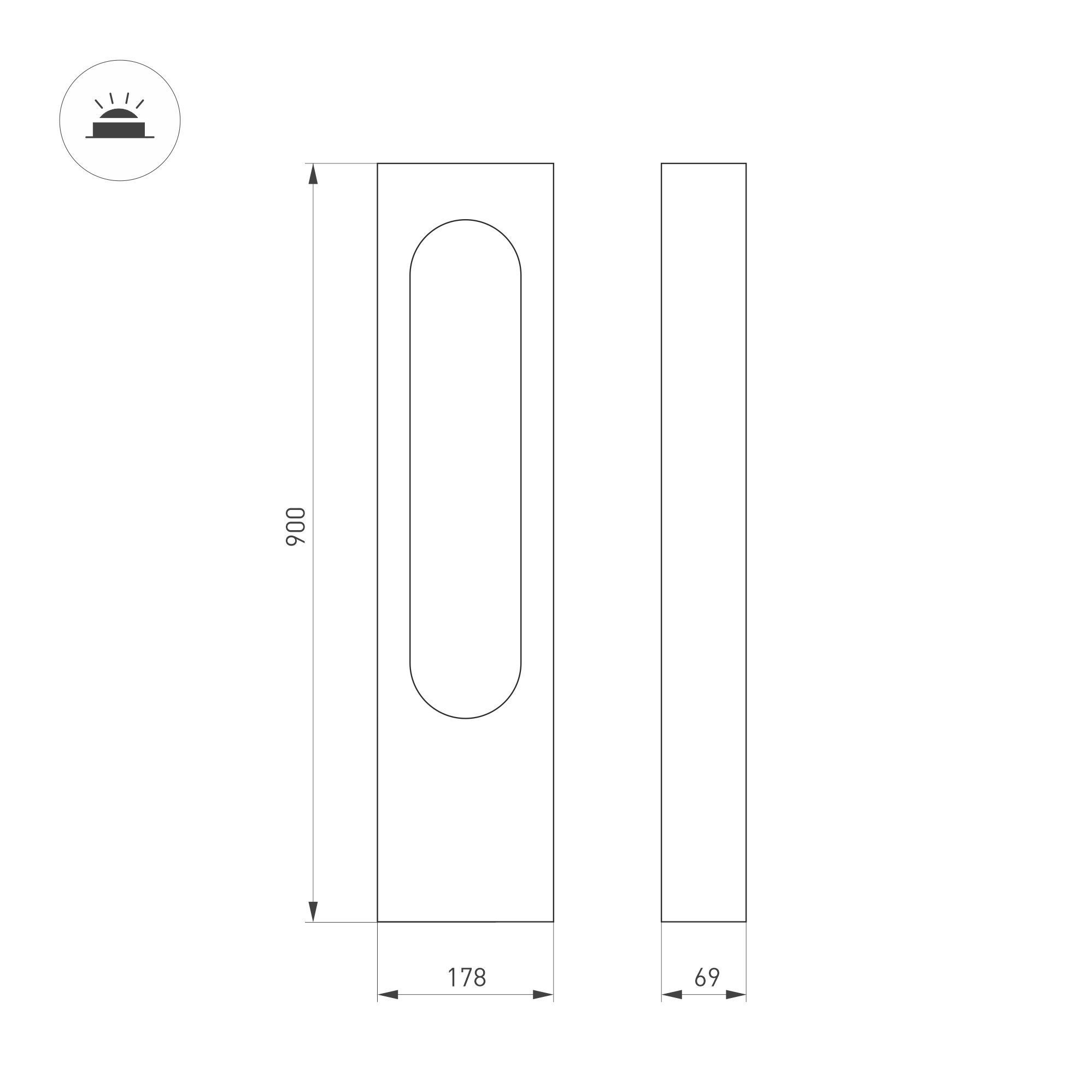 Уличный светильник Arlight LGD-MUSE-BOLL-H900-12W Warm3000 (DG, 296 deg, 230V) 037523 037523 - магазин электротехники Electroshop
