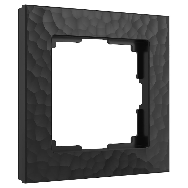 Рамка Werkel Hammer черный 4690389163364 4690389163364 - магазин электротехники Electroshop