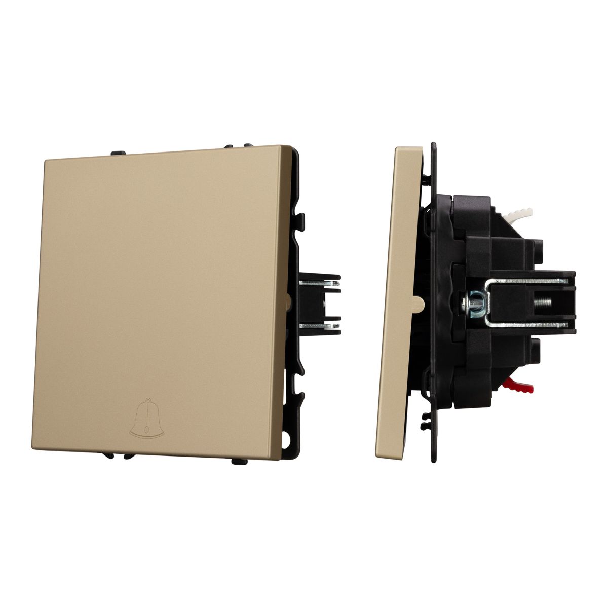 Механизм звонкового выключателя Arlight SWT-NOBE-MKR1-SFPL-L-GD (230V, 10A) 054271 054271 - магазин электротехники Electroshop