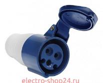 Розетка 223 переносная 2Р+PE 32А 220B IP44 Розетка 223 - магазин электротехники Electroshop