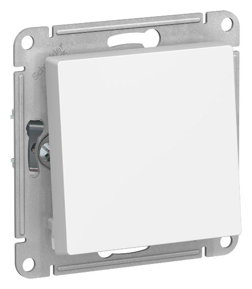 Одноклавишный переключатель 10А AtlasDesign белый Systeme Electric ATN000161 ATN000161 - магазин электротехники Electroshop