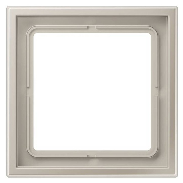 Рамка 1-ая Jung LS-ZERO Нержавеющая сталь LSZES981BF LSZES981BF - магазин электротехники Electroshop