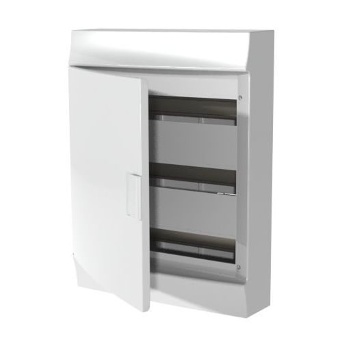 Бокс настенный ABB Mistral41 54М модуля (3x18) непрозрачная дверь с клеммным блоком 1SLM004102A3109 1SLM004102A3109 - магазин электротехники Electroshop