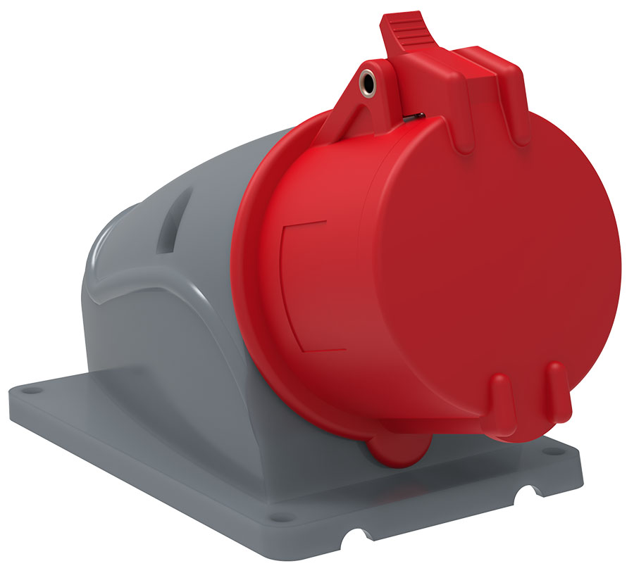 Розетка стационарная ССИ-115 16А-6ч/200/346-240/415В 3Р+РЕ+N IP44 MAGNUM ИЭК PSN12-016-5 PSN12-016-5 - магазин электротехники Electroshop