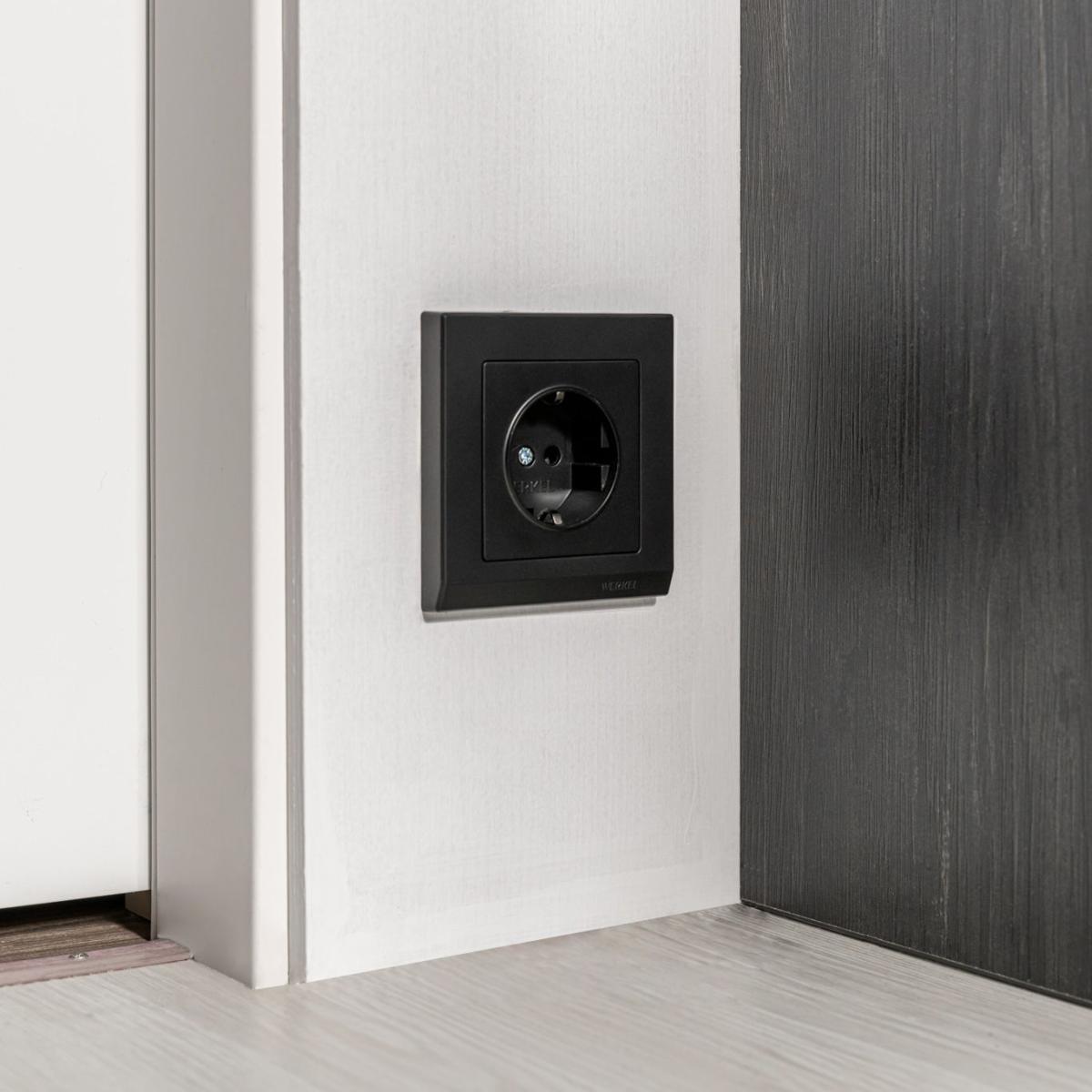 Рамка Werkel Stark на 1 пост черный W0011808 4690389161735 4690389161735 - магазин электротехники Electroshop