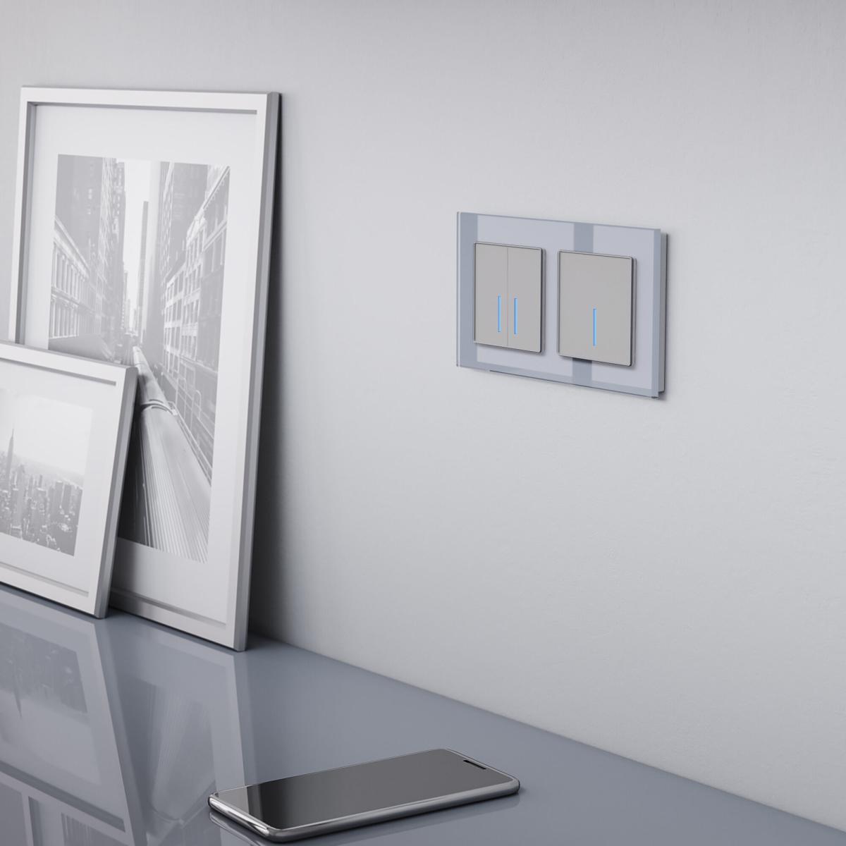 Сенсорный выключатель одноклавишный с подсветкой Werkel 4690389179525 W4510006 4690389179525 - магазин электротехники Electroshop