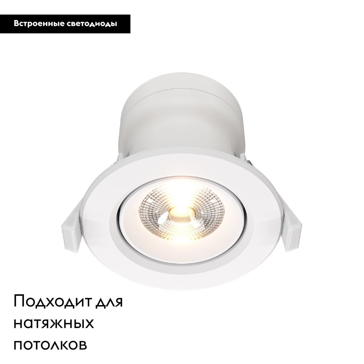 Встраиваемый светодиодный светильник Maytoni Phill DL013-6-L9W DL013-6-L9W - магазин электротехники Electroshop