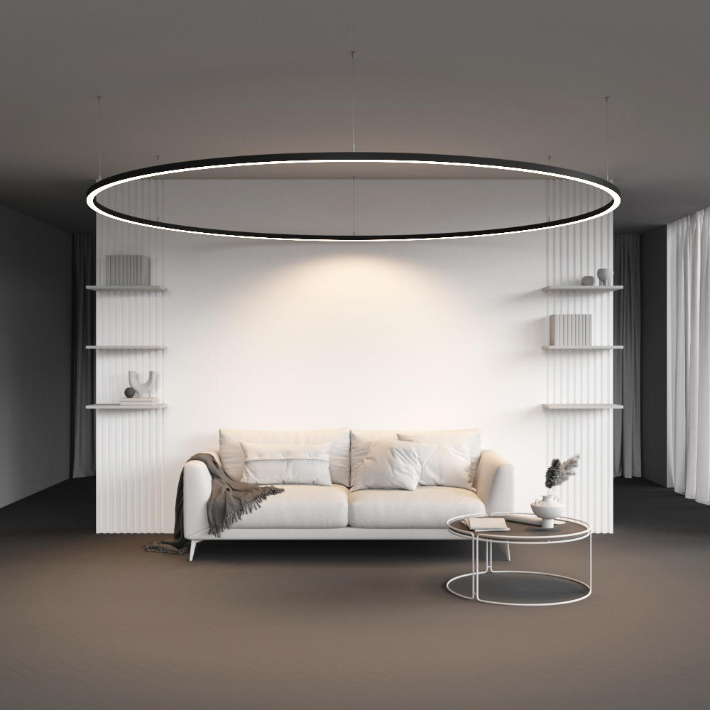 Радиусный профиль Maytoni Led strip ALM-3535R-B-D-45°-3M ALM-3535R-B-D-45°-3M - магазин электротехники Electroshop