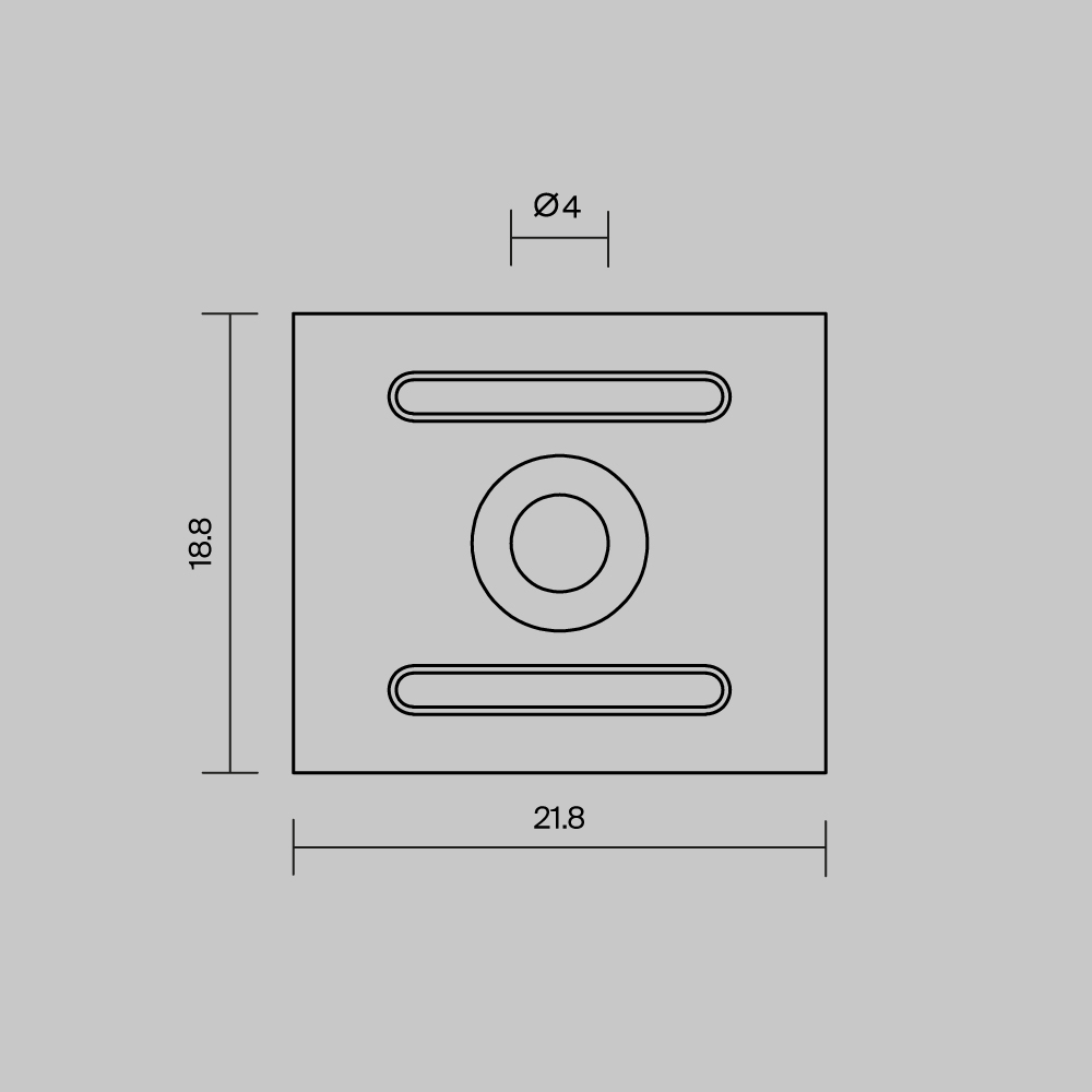 Комплект креплений для профиля 2720 4шт Maytoni Led Strip  ALM-2720-MT 642071 642071 - магазин электротехники Electroshop